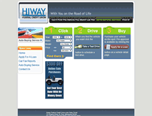 Tablet Screenshot of hiwayautosale.org